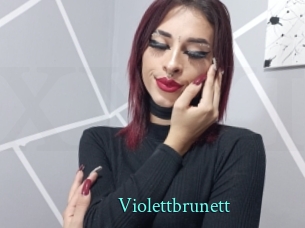 Violettbrunett